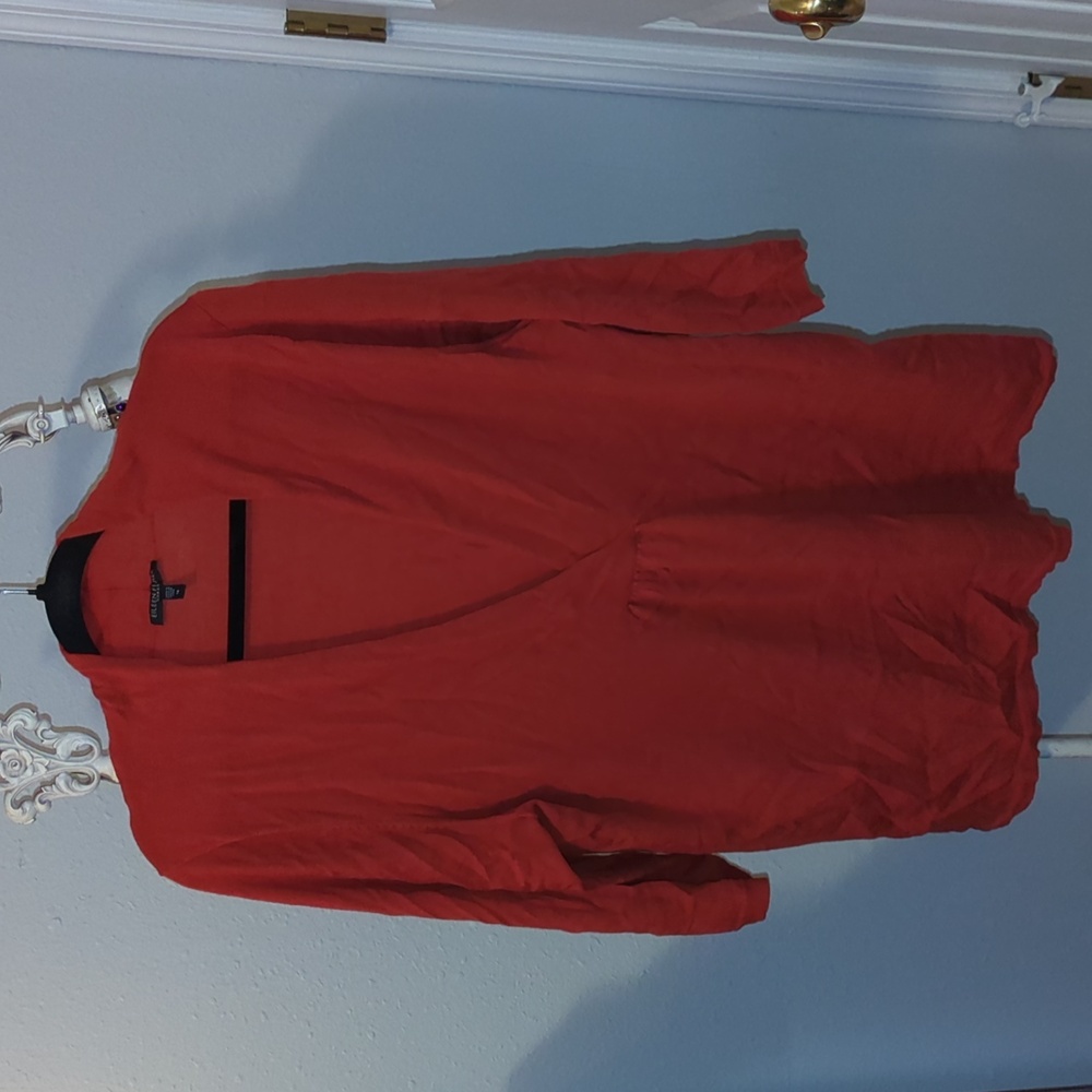 Eileen Fisher Orange Wool Sweater